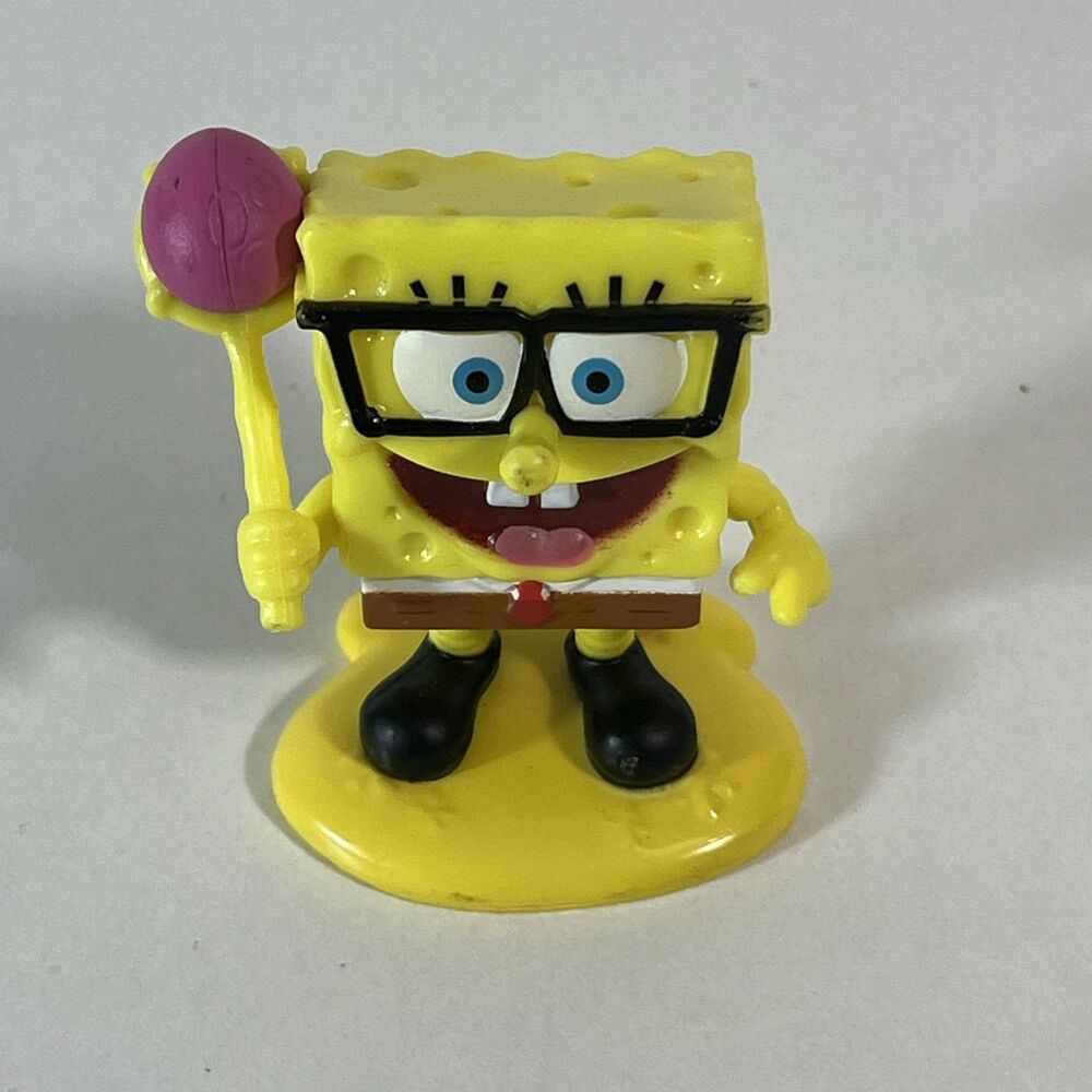 SpongeBob SquarePants Jelly Fishing Just Play Yellow With Glasses